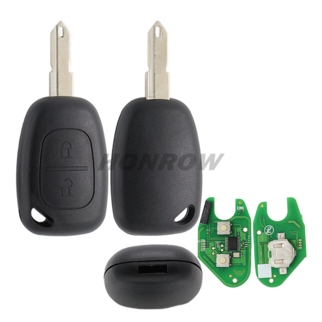 After market for Renault Trafic/Master/Kango  2 button remote key with 433Mhz and  PCF7926 ID46  Genuine Part No: 8200008231/8200258486/8201086049