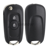 For Opel 2/3 button Flip Folding remote key case