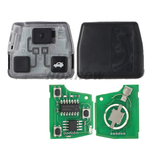 For To land cruiser prado 3 button remote control with 304.2mhz