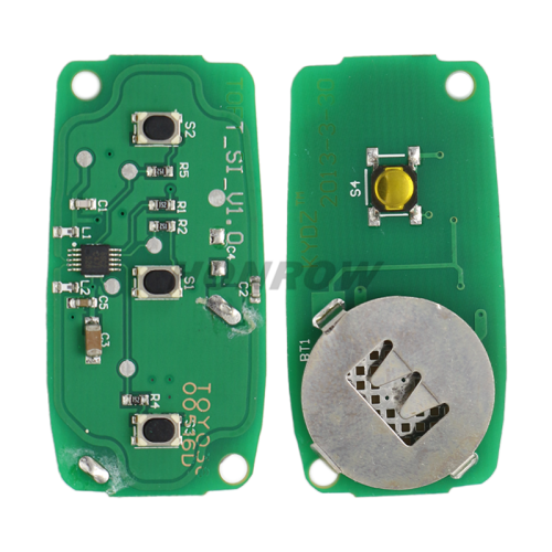 For To 3+1 button remote key with 314.4mhz  FCC:HYQ12BBX-314.4mhz HYQ12BAN -314.4mhz HYQ1512Y--314.4mhz the 3 model, same remote