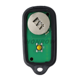 For To 3+1 button remote key with 315mhz  FCC:GQ43VT14T