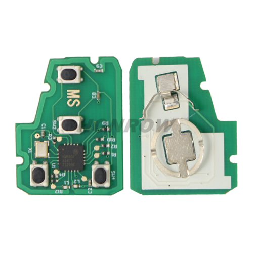 For Toy 3 Button remote key with 314MHz H Chip  FCCID:GQ4-52T
