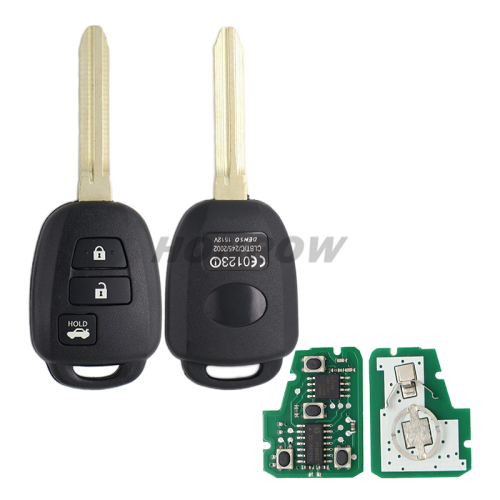 For To 3 button remote key with 315MHZ (FCC ID is FCC:HYQ12BEL)