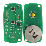 For To 2+1 button remote key with 315mhz  FCC:GQ43VT14T