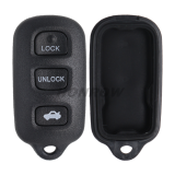 For To 3+1 button remote key with 315mhz  FCC:GQ43VT14T