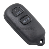 For To 2+1 button remote key with 315mhz  FCC:GQ43VT14T