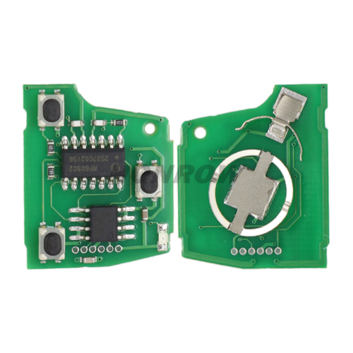 For To 3 button remote key with 4D67 chip with 433mhz use for To land cruiser prado FCCID:50171