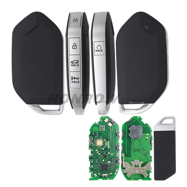For Kia K5 5B smart remote key Keyless Go with 433MHz 4A NCF29AxMTT HITAG AES chip PN:95440-L2510  FCCID: TQ8-FOB-4F81M44 MODEL: FOB-4F64M14