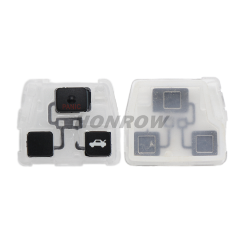 For Toy land cruiser prado 3 button remote shell