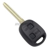 For To 2 button remote key with 4D67 chip with 433mhz use for To land cruiser prado FCCID:50171