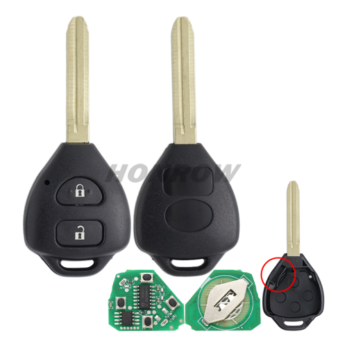 For To Carola 2 button Remote key with 4D67 chip and 315Mhz FCC ID: GQ4-29T