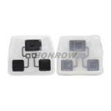 For To land cruiser prado 2 button remote key case