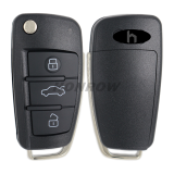 For Audi  3 button remote key blank