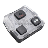 For Toy land cruiser prado 3 button remote shell