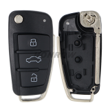 For Audi  3 button remote key blank