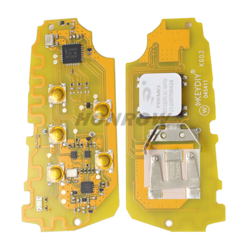 KEYDIYFGB25-5 button Universal smart key 1.Support VW, Audi, and Porsche 5C/5D remote generation 2, Can be used as ZB type remote 3, Can be used for BMW BDC2, BDC3.or BCPremote generatior