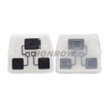 For To 2 button remote key with 4D67 chip with 315mhz use for To land cruiser prado FCCID:48110