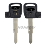 For KYMCO Motorcycle transponder key blank with right key blade