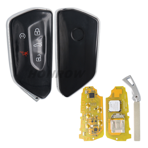 KEYDIYFGB25-5 button Universal smart key 1.Support VW, Audi, and Porsche 5C/5D remote generation 2, Can be used as ZB type remote 3, Can be used for BMW BDC2, BDC3.or BCPremote generatior