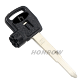 For KYMCO Motorcycle transponder key blank with right left blade