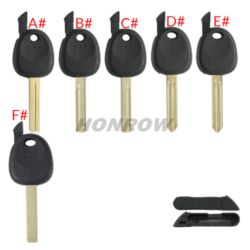 For Hyundai transponder key blank