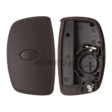 For Hyundai 3/4 button  remote key blank with battery clamp