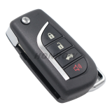 For Toyota Camry 3+1 button remote key with 314.4Mhz 4D67 Chip  FCC ID HYQ12BBY