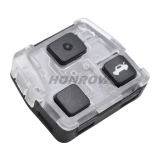For To land cruiser prado 3 button remote key case