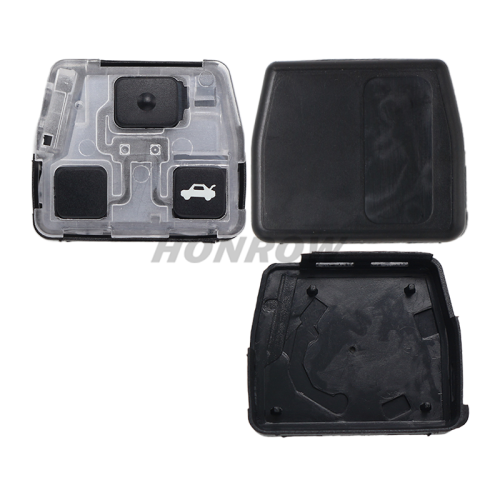 For To land cruiser prado 3 button remote key case
