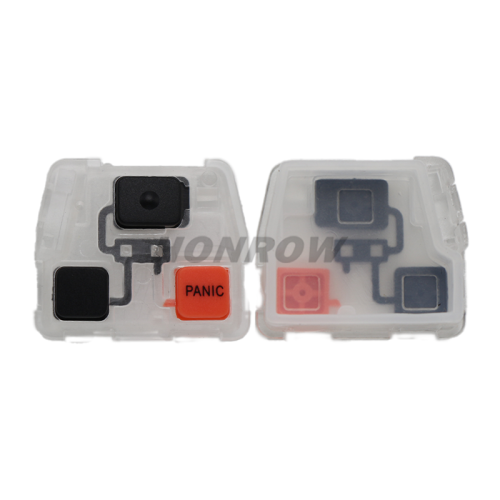 For Toy land cruiser prado 2+1 button remote shell