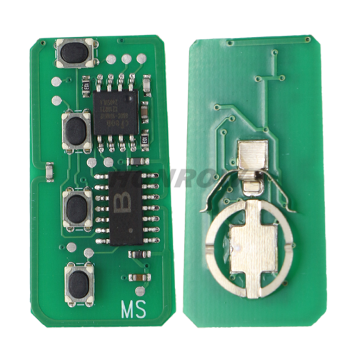 For Toyota Camry 3+1 button remote key with 314.4Mhz 4D67 Chip  FCC ID HYQ12BBY