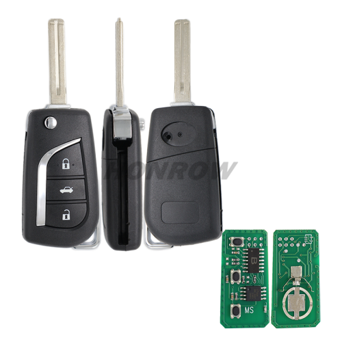 For Toy 3 button remote key with 314mhz FCCID:89070-12A20