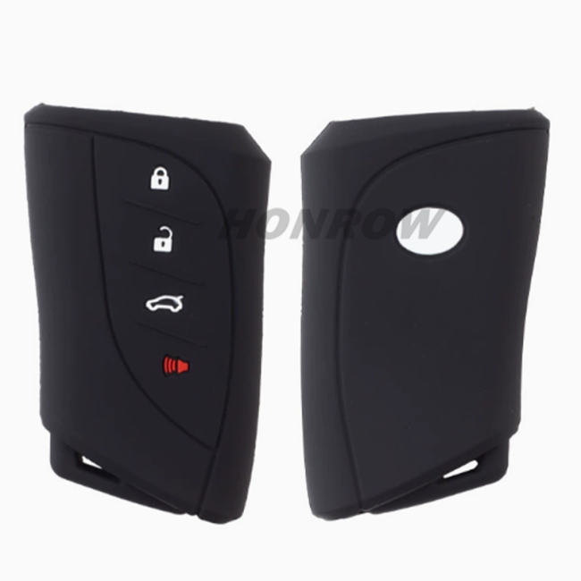 For Lexus 3+1 button silicon case (black,blue ,green ,red,yellow. Please choose the color)