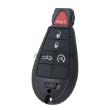 For Chrysler Aftermarket  4+1Button Keyless Go remote key 433mhz  PCF7945 chip IYZ-C01C FCCID: 05026334AC