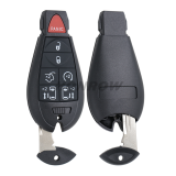 For Chrysler Aftermarket  4+1Button Keyless Go remote key 433mhz  PCF7945 chip IYZ-C01C FCCID: 68070394AJ