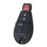 For Chrysler Aftermarket  3+1Button Keyless Go remote key 433mhz  PCF7945 chip IYZ-C01C FCCID:56046736AA