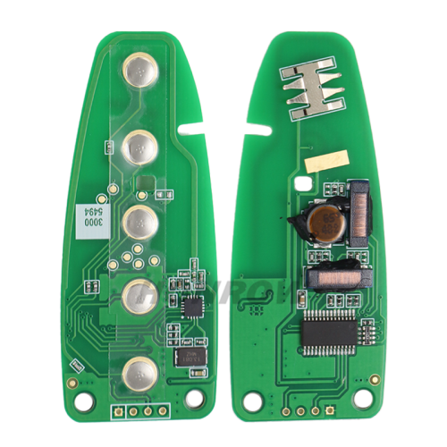 For Ford 5 button keyless remote key with PCF7953 AC1500 chip-434mhz ASK model FCCID:M3N5WY8609