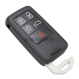 For Vol 5 button remote key shell with 2 parts battery clamp