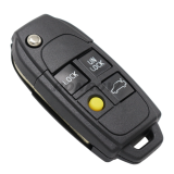 For Vol 3+1 button flip remote key shell
