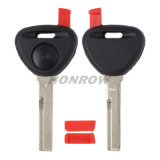For Vol transponder key blank with HU56R blade