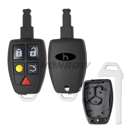 For Vol 5 button remote key shell with key blade