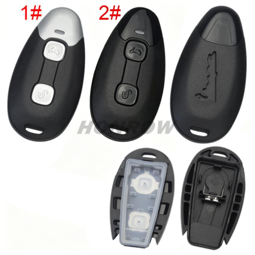For Piaggio 2 button motorcycle key blank