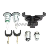 Complete Lock Set Door Lock Ignition Lock Cylinder Set 4874508 6C1AV22050XB For Ford Transit MK7 2006-2011