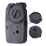 For Fiat Egea 500X tipo 4 button Flip remote key Megamos  AES MQB48 chip 433mhz SIP22 blade