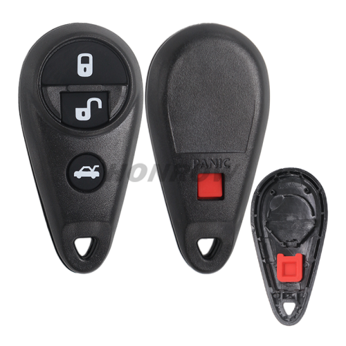 For Subaru 3+1 button remote key shell