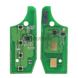 For Fiat Egea 500X tipo 4 button Flip remote key Megamos  AES MQB48 chip 433mhz SIP22 blade
