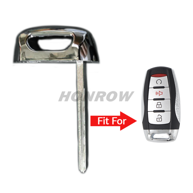 For GREAT WALL  emergency key blade with groove