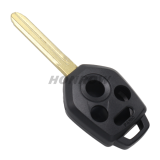 For Subaru 3 button remote Key Shell with TOY43 blade