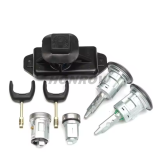 Complete Lock Set Door Lock Ignition Lock Cylinder Set 4874508 6C1AV22050XB For Ford Transit MK7 2006-2011