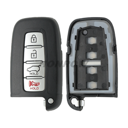 For KIA 4 button remote key blank